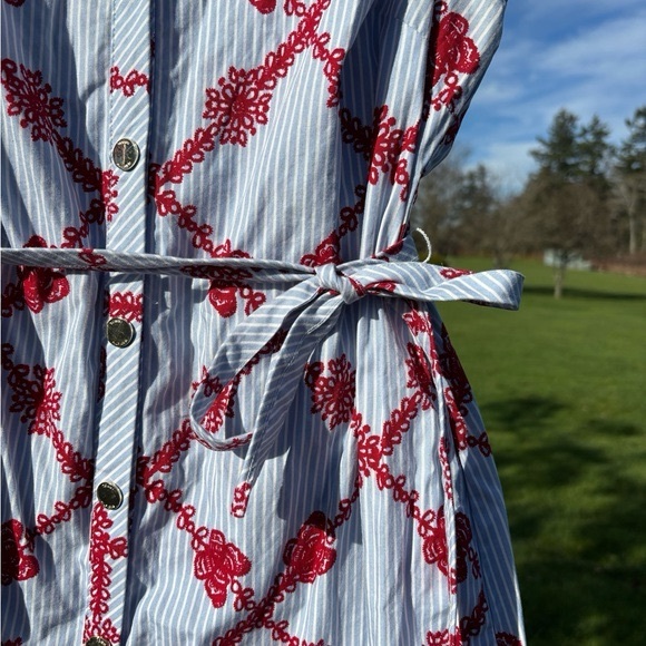 Tommy Hilfiger 100 cotton button front dress - Picture 4 of 6